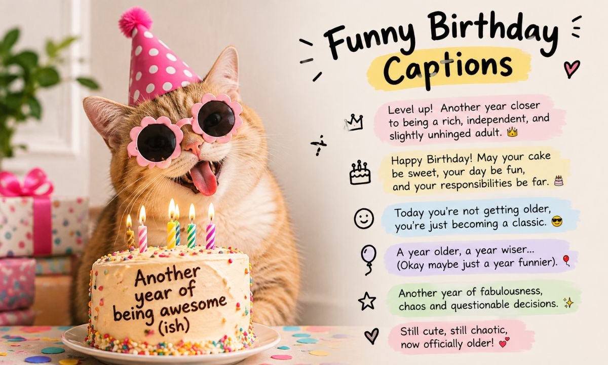 Funny Birthday Captions