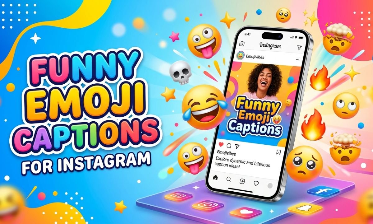 Funny Emoji Captions for Instagram