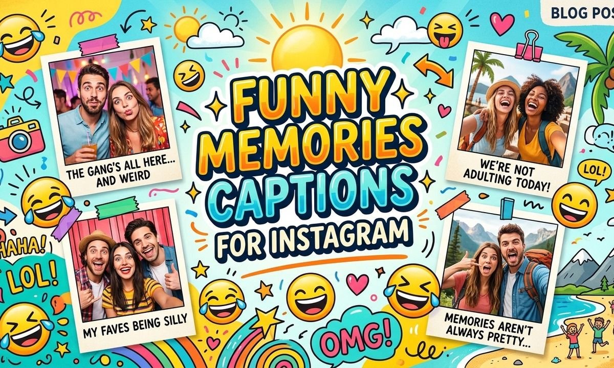 Funny Memories Captions for Instagram
