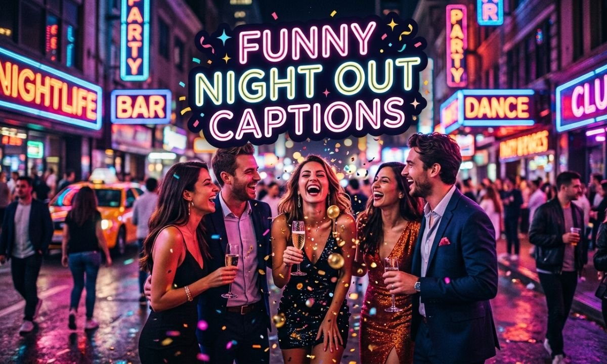 Funny Night Out Captions
