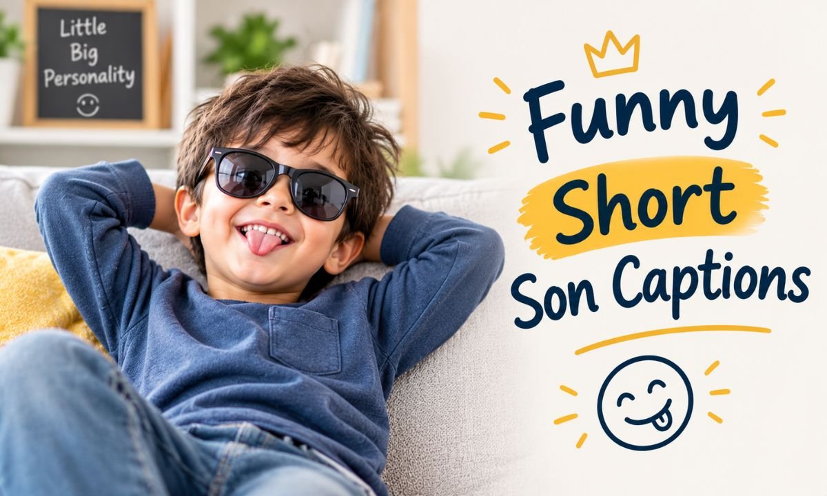 Funny Short Son Captions