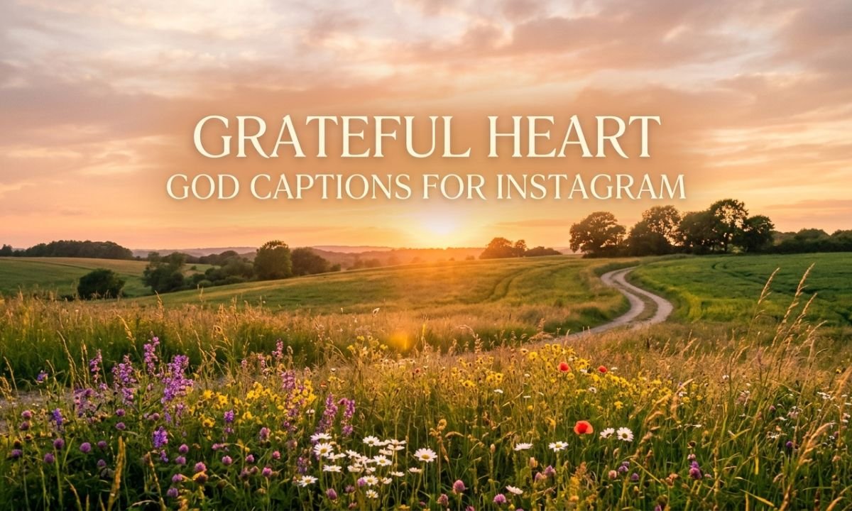 Grateful Heart God Captions for Instagram