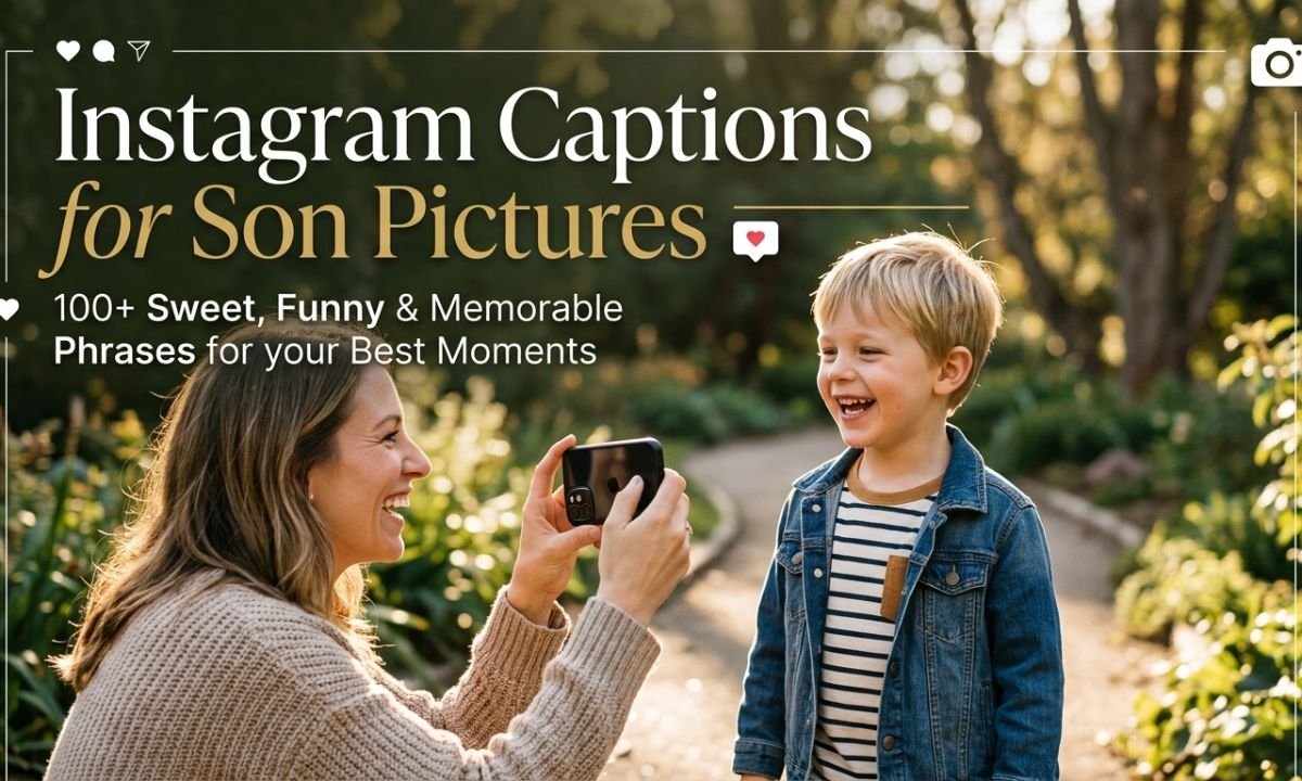Instagram Captions for Son Pictures