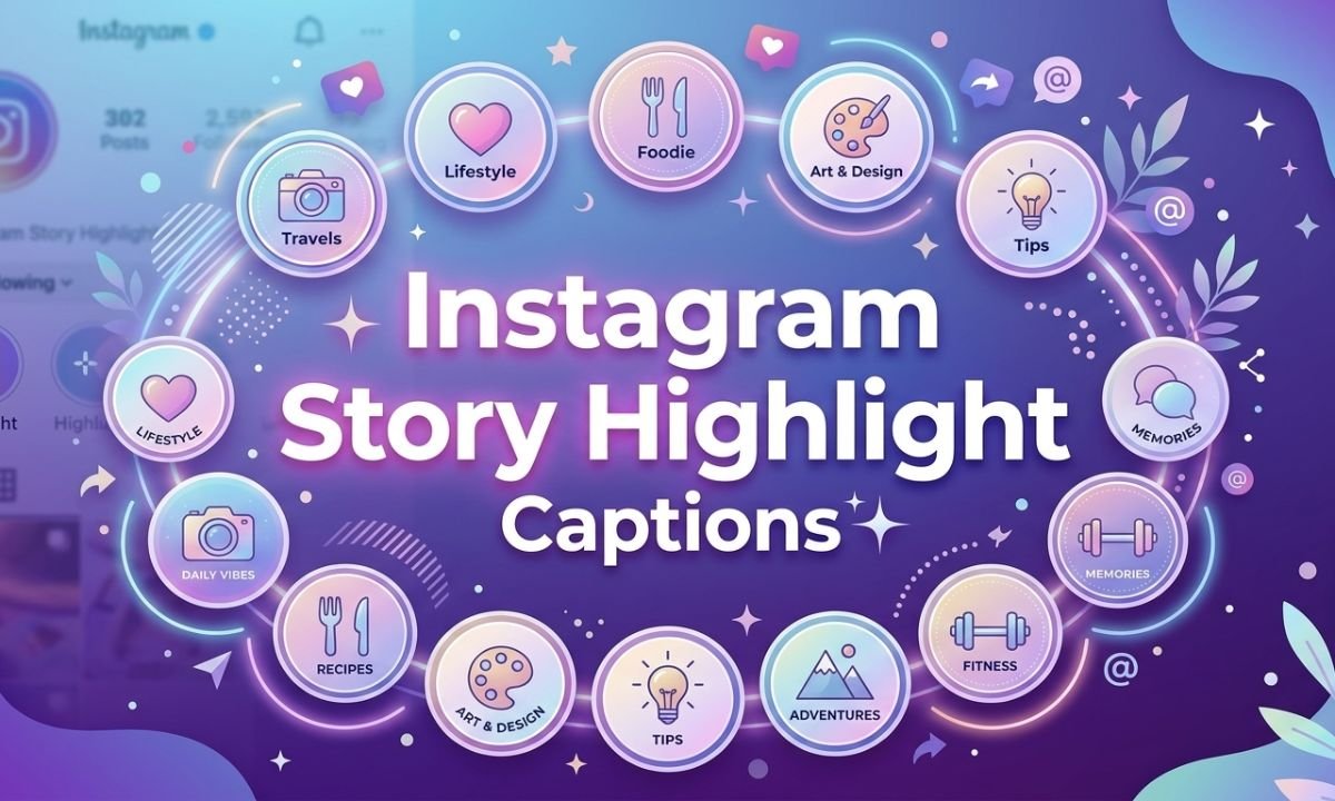 Instagram Story Highlight Captions