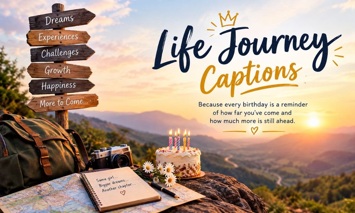 Life Journey Captions