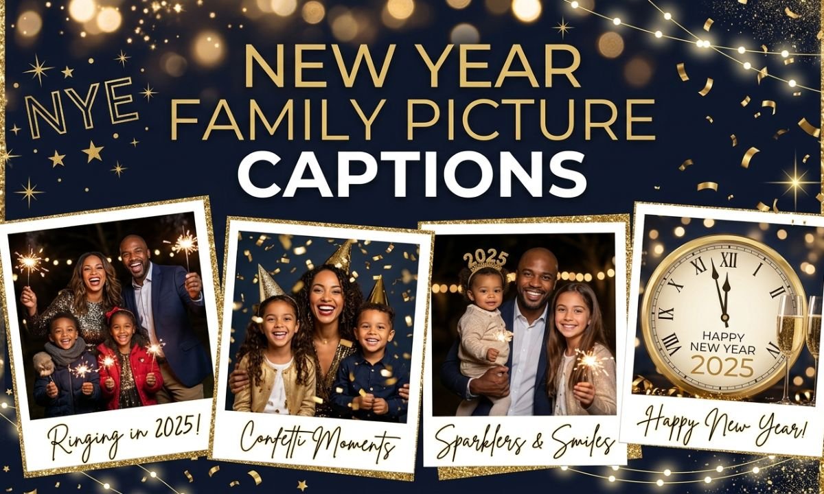 New Year Family Picture Captions