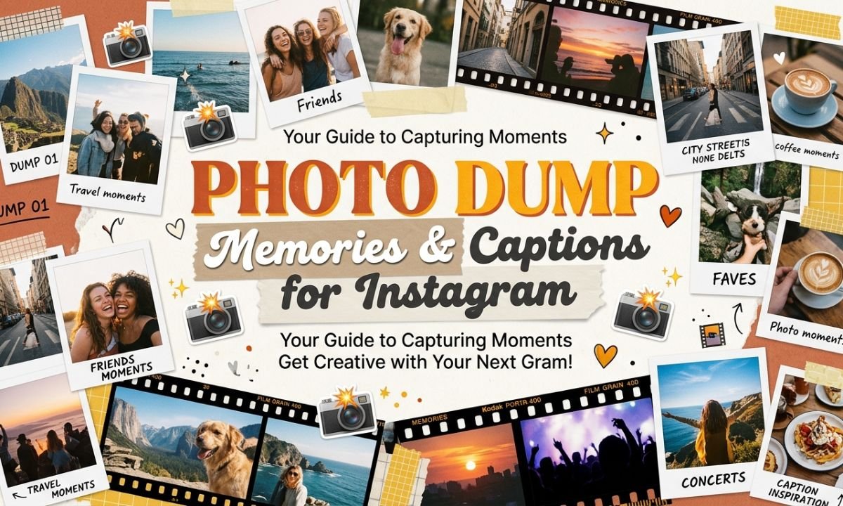 Photo Dump Memories Captions for Instagram