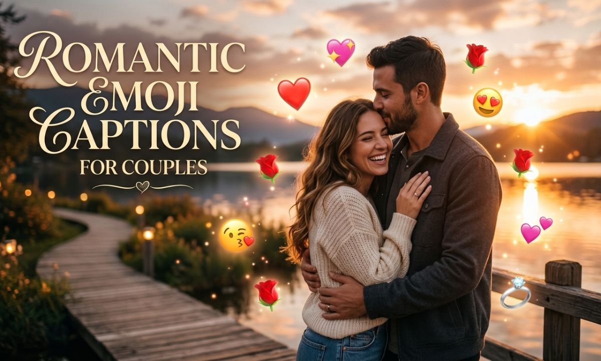 Romantic Emoji Captions for Couples