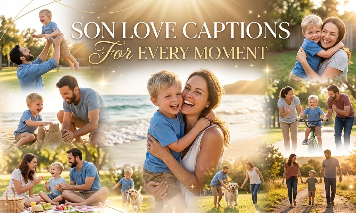 Son Love Captions for Every Moment