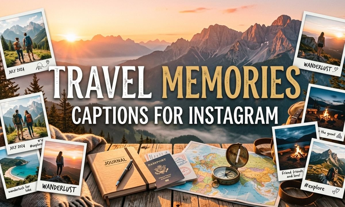 Travel Memories Captions for Instagram