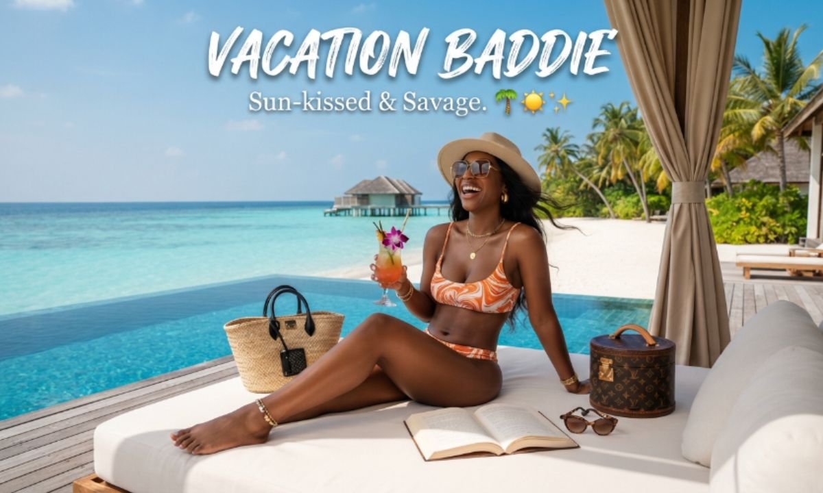 Vacation Baddie Captions