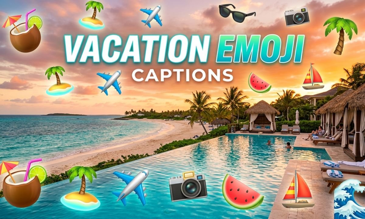 Vacation Emoji Captions