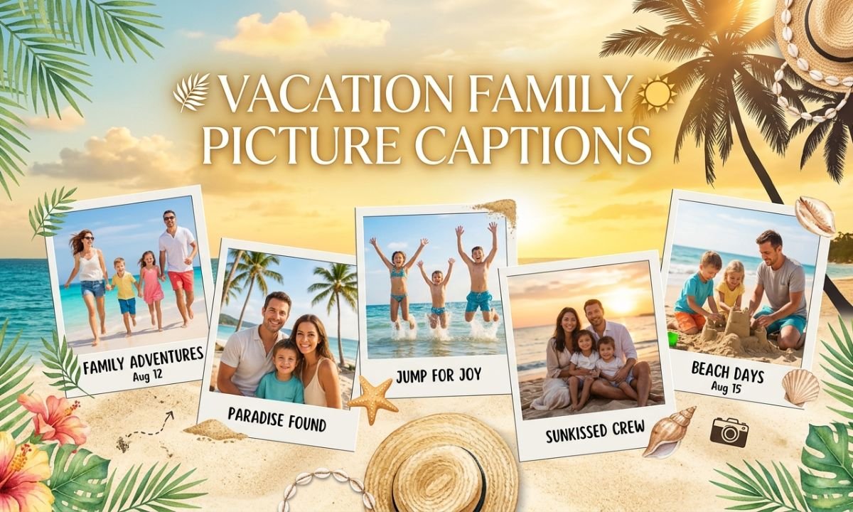 Vacation Family Picture Captions For Instagram