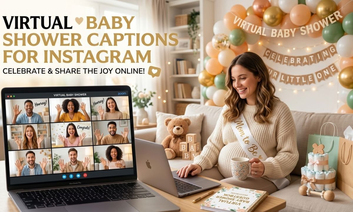 Virtual Baby Shower Captions for Instagram