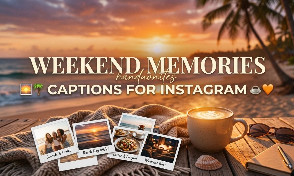 Weekend Memories Captions for Instagram