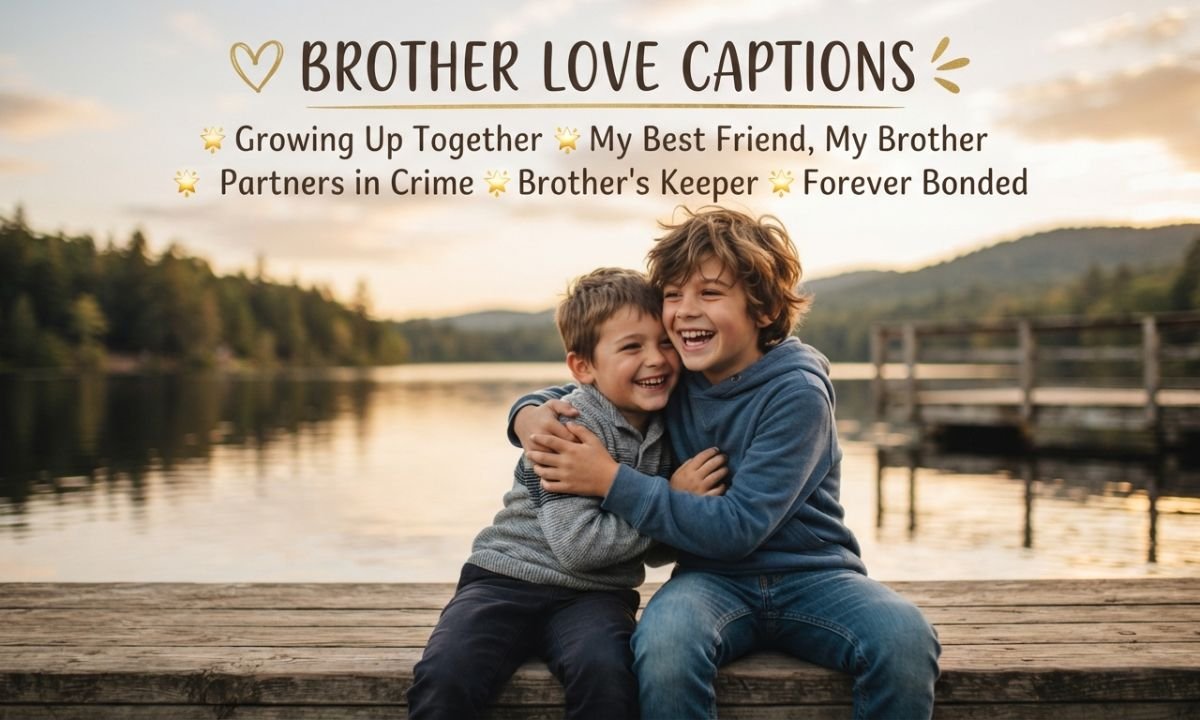 ❤️ Brother Love Captions
