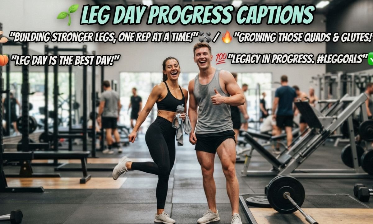🌱 Leg Day Progress Captions