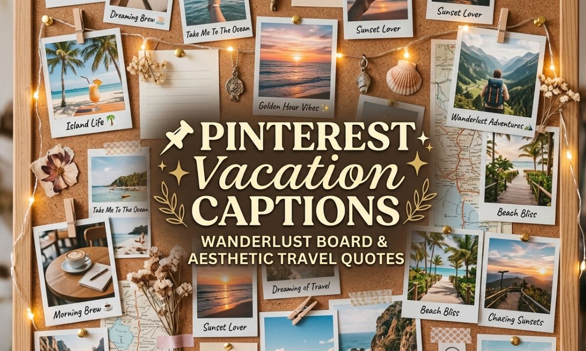 📌 Pinterest Vacation Captions