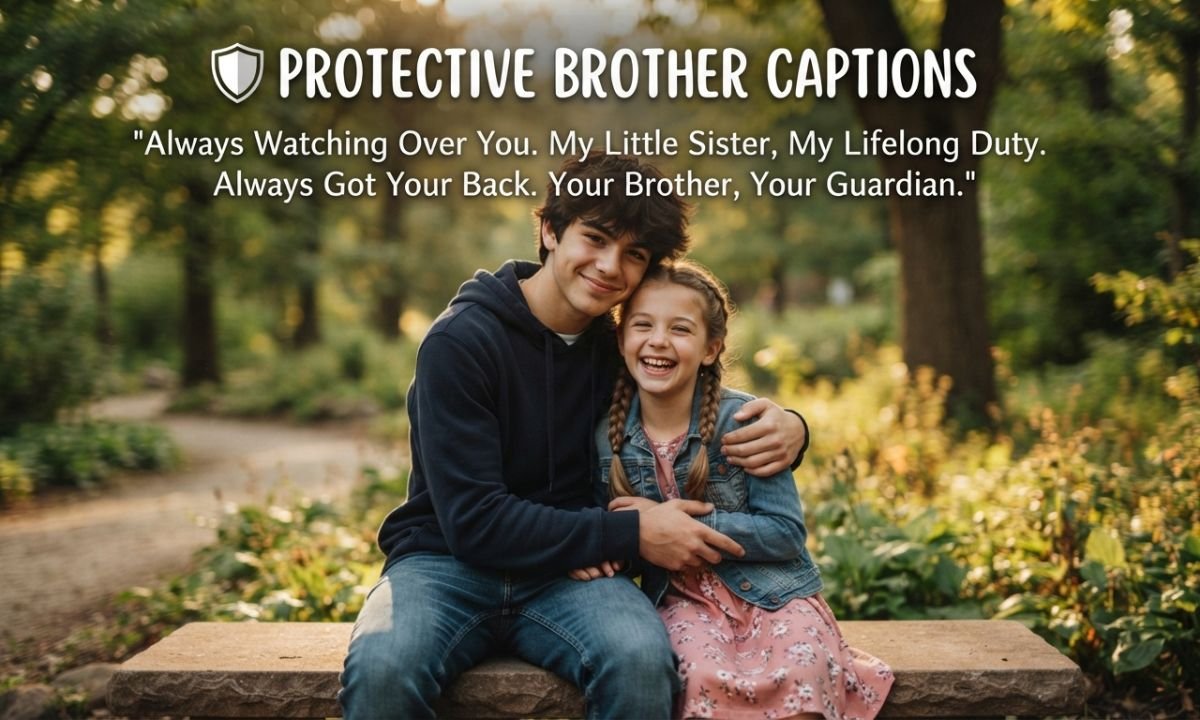 🛡️ Protective Brother Captions