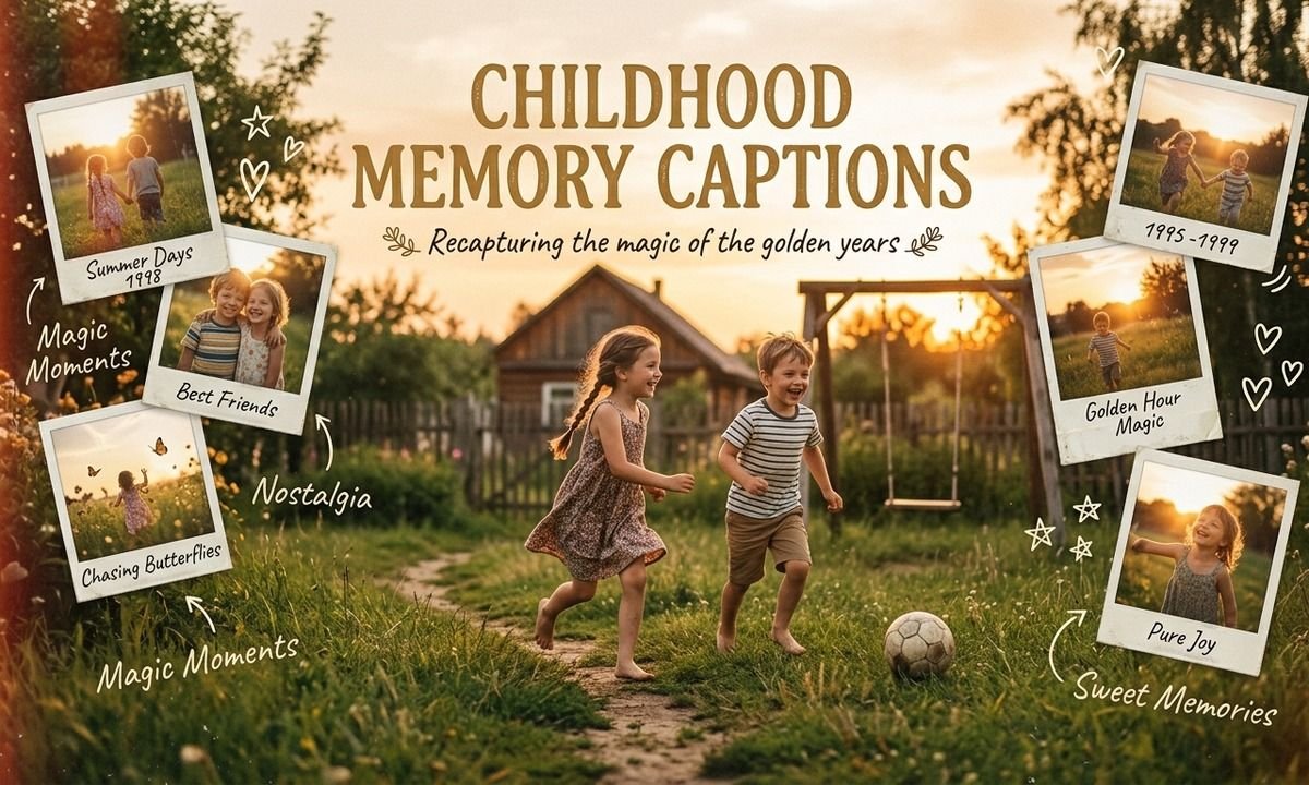 Childhood Memory Captions 