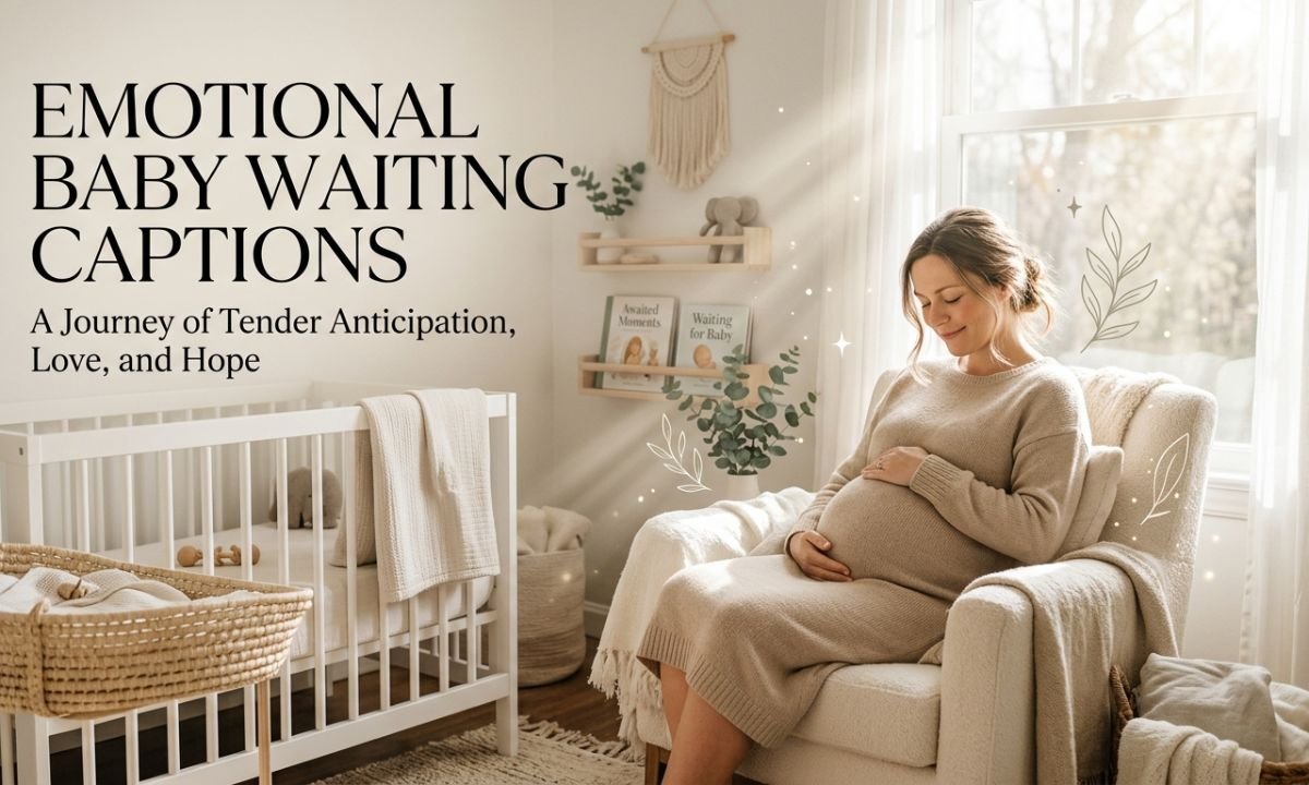 Emotional Baby Waiting Captions