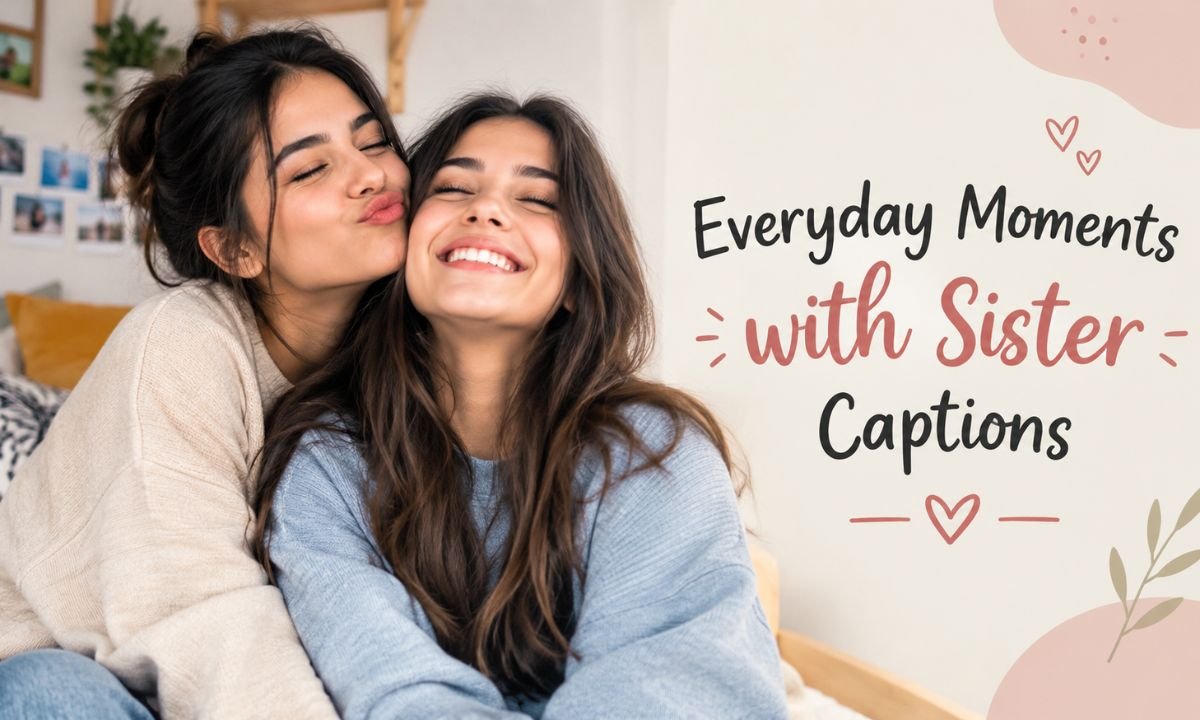 Everyday Moments with Sister Captions