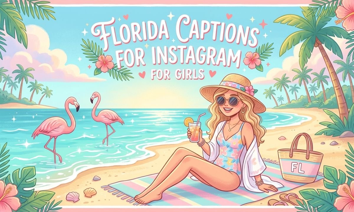 Florida Captions for Instagram for Girl
