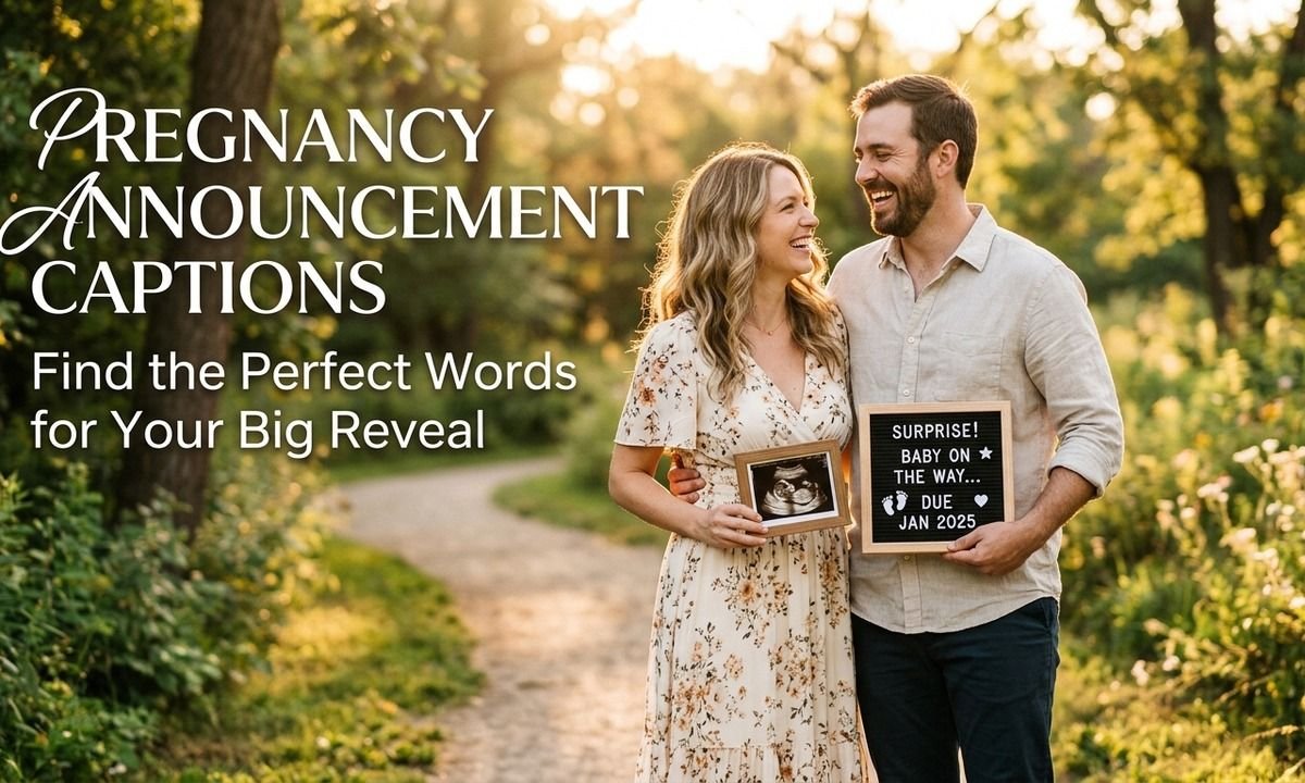 Pregnancy Announcement Captions