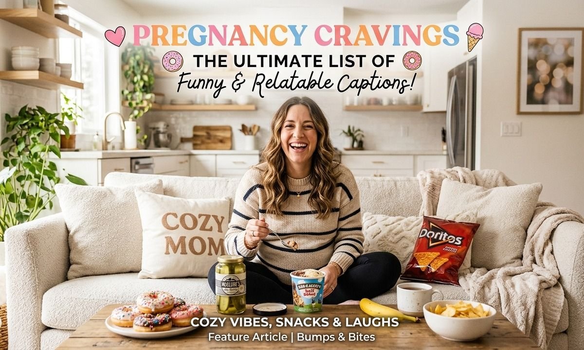 Pregnancy Cravings Captions