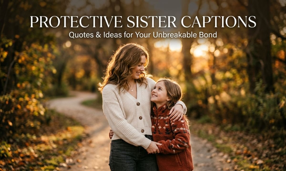 Protective Sister Captions