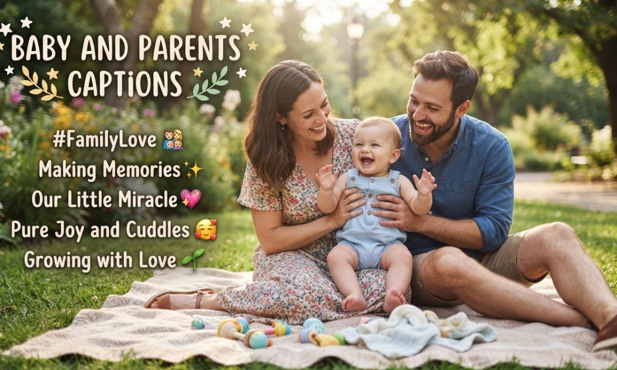 👨_👩_👶 Baby and Parents Captions