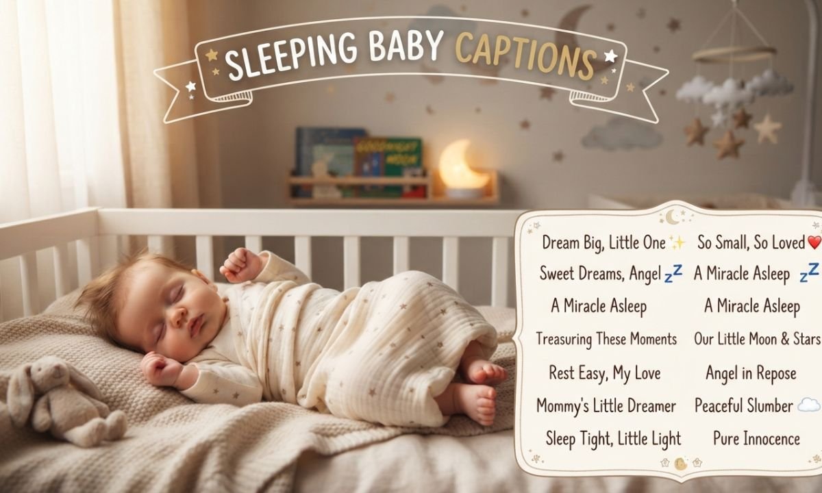 😴 Sleeping Baby Captions