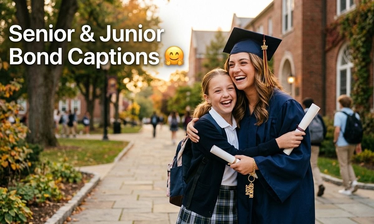 🤗 Senior and Junior Bond Captions